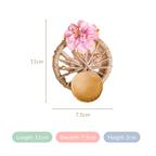 Natural Jute Tealight Holder Set Of 6 Pink Nestasia