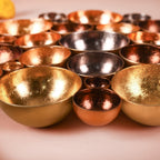 Table Top Decorative Tea Light Holder Gold Nestasia