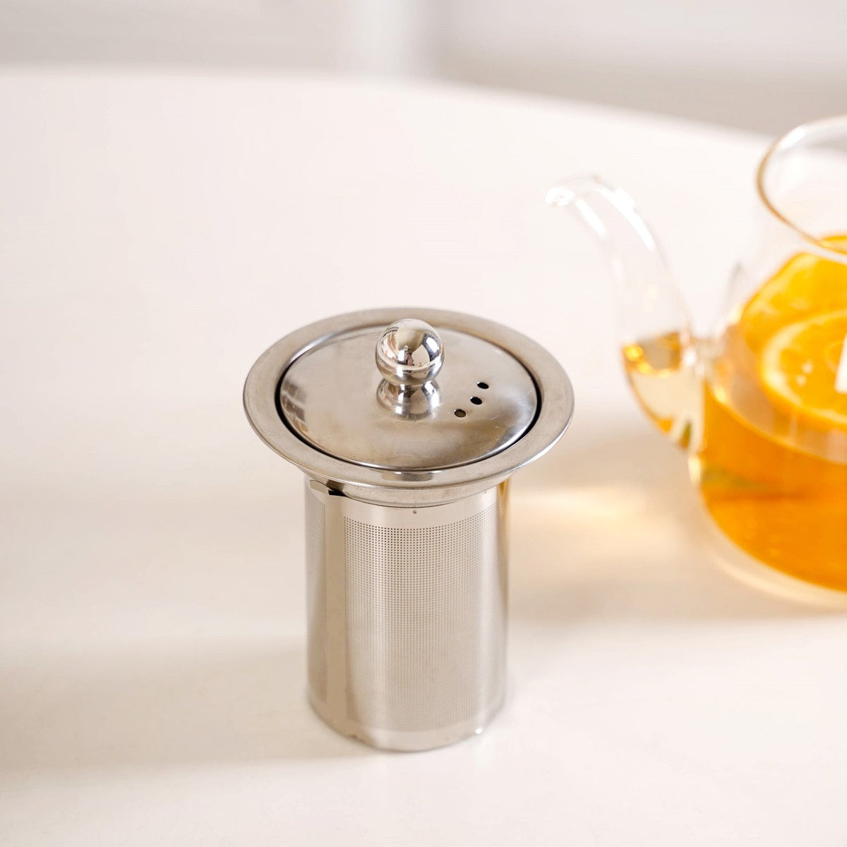 Flame Safe Kettle With Infuser 650ml Nestasia