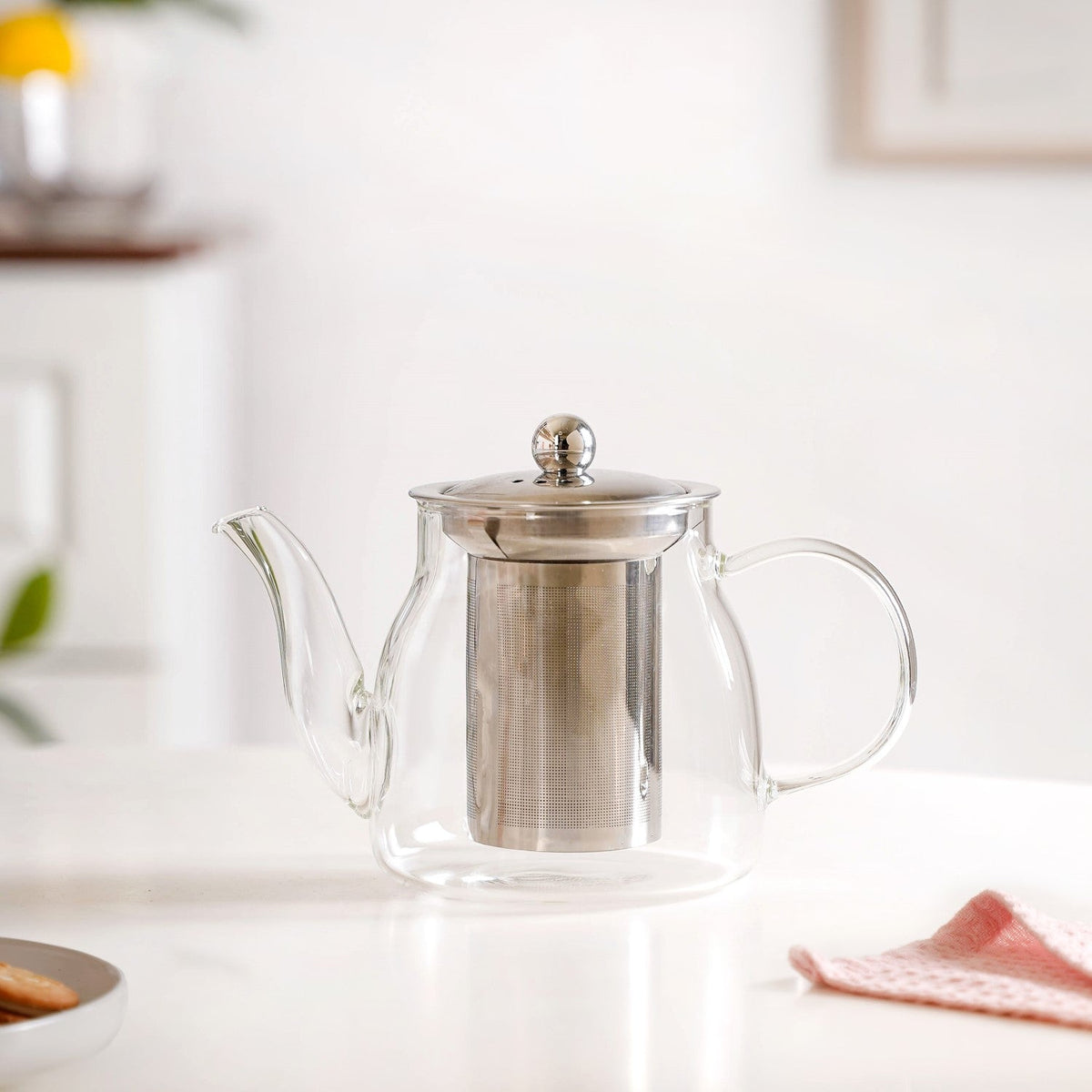 Flame Safe Kettle With Infuser 650ml Nestasia