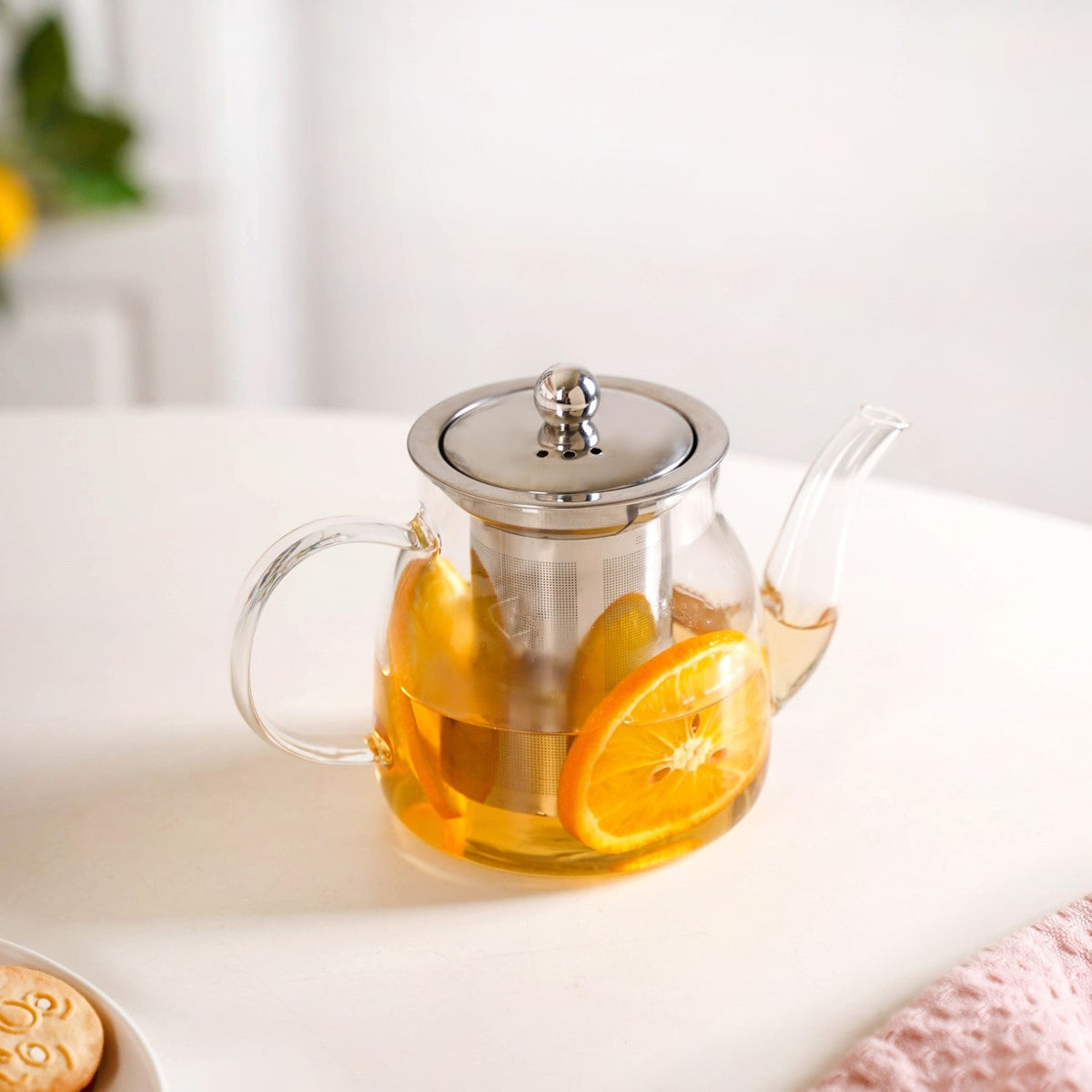 Flame Safe Kettle With Infuser 650ml Nestasia