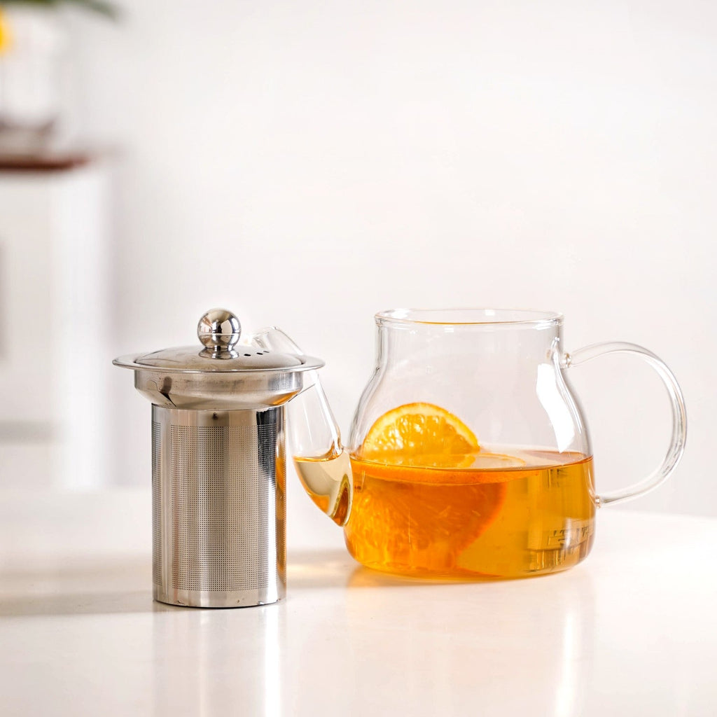 Flame Safe Kettle With Infuser 650ml Nestasia