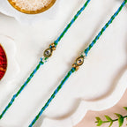 Teardrop Rakhi Gift Set Nestasia