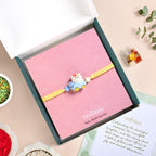 Teddy Ride Kids Rakhi Gift Set Nestasia