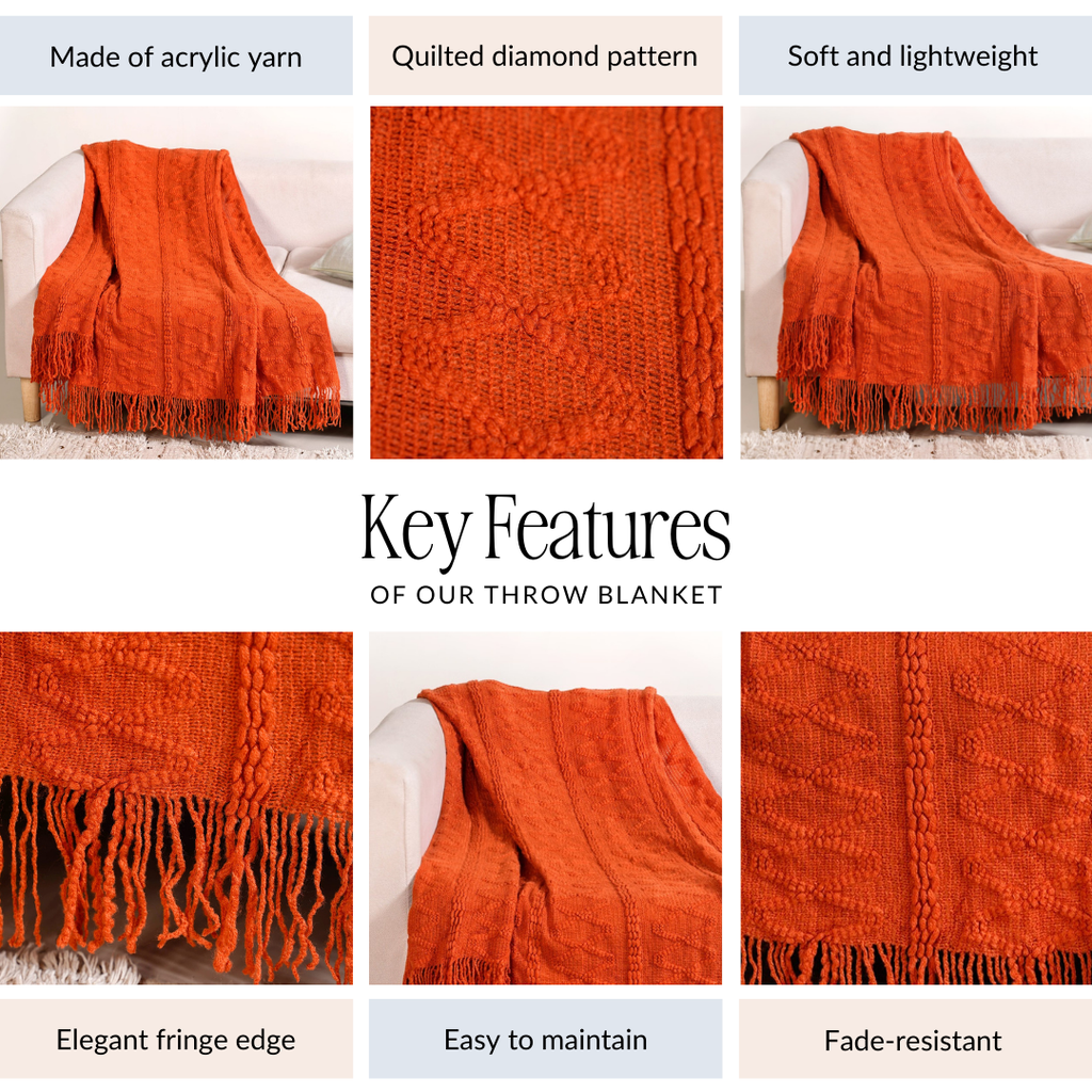Terra Autumn Couch Throw Nestasia