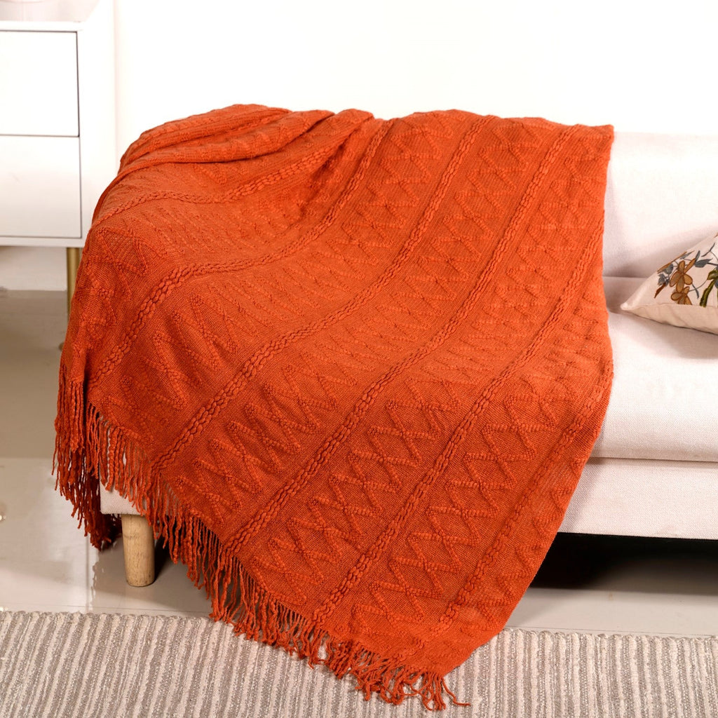 Terra Autumn Couch Throw Nestasia