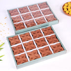 Flower Terracotta Diyas Set Of 48 Nestasia