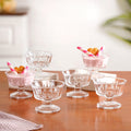 Retro Dessert Glass Set Of 6 120ml Nestasia