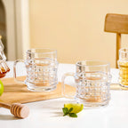 Textured Tea Cup Set Of 6 165ml Nestasia