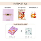 The Royal Emerald Rakhi Gift Set Nestasia