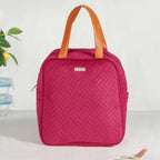 Thermal Insulated Office Lunch Bag Pink Nestasia
