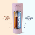 Thermox Insulated Vacuum Travel Flask Lilac Haze 475ml Nestasia