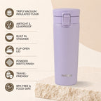 Thermox Insulated Vacuum Travel Flask Periwinkle 475ml Nestasia