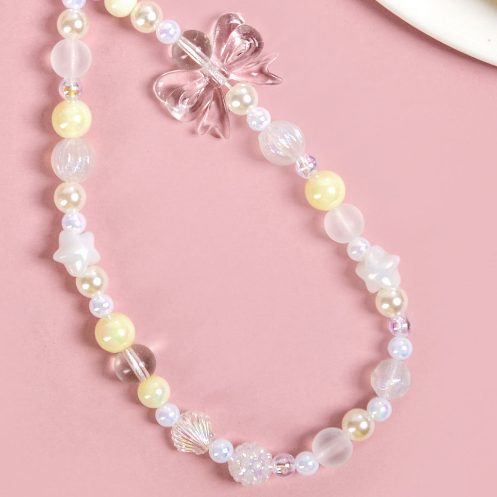 Bow And Beads Cute Phone Charm Nestasia