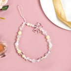 Bow And Beads Cute Phone Charm Nestasia