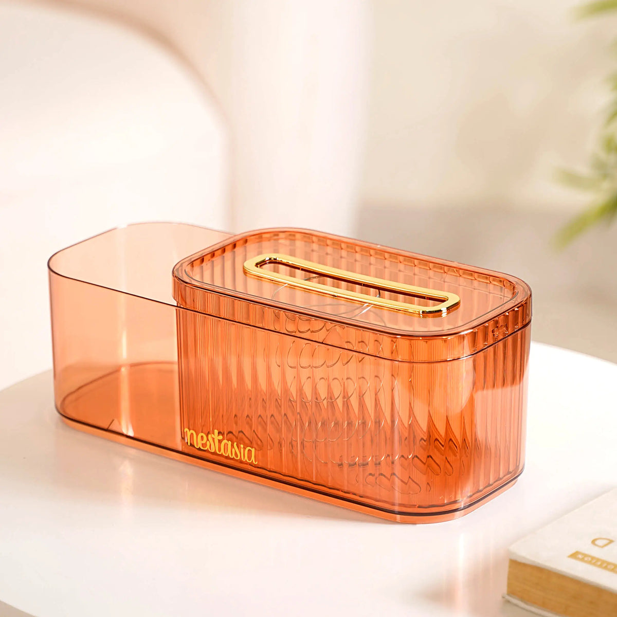 Tissue Paper Holder With Organizer Amber Nestasia