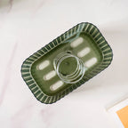 Tissue Box Holder With Storage Organizer Green Nestasia