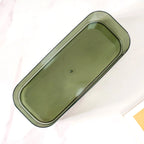 Tissue Box Holder With Storage Organizer Green Nestasia