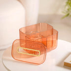 Multipurpose Tissue Paper Box With Compartments Amber Nestasia