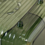 Tissue Storage Box With Organiser Green Nestasia