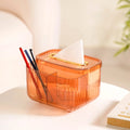 Multipurpose Tissue Paper Box With Compartments Amber Nestasia