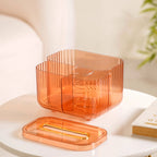 Multipurpose Tissue Paper Box With Compartments Amber Nestasia