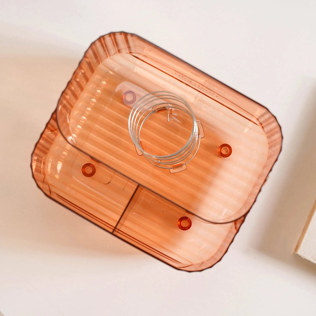 Multipurpose Tissue Paper Box With Compartments Amber Nestasia