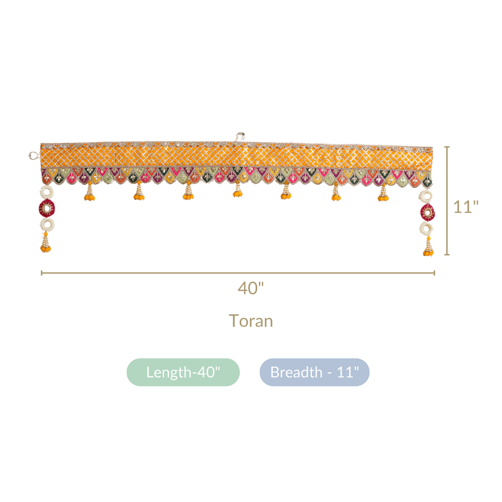 Toran For Door Multicolour Nestasia