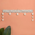 Toran With Mirrorwork White Nestasia