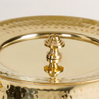 Pure Brass Handi Cooking Pot With Lid 3000ml Nestasia