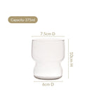 Transparent Borosilicate Glass Tumbler Set Of 4 310ml Nestasia