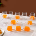 Borosilicate Tea Cup Set of 12 Nestasia