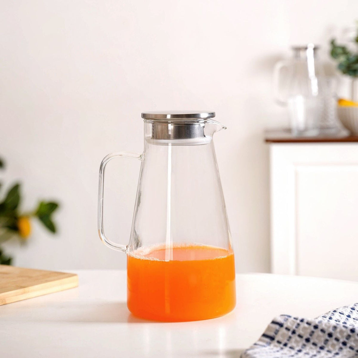 Transparent Glass Jug 1850ml Nestasia