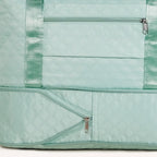 Montara Expandable Foldable Luxe Travel Bag Mint Nestasia