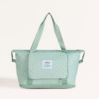 Montara Expandable Foldable Luxe Travel Bag Mint Nestasia