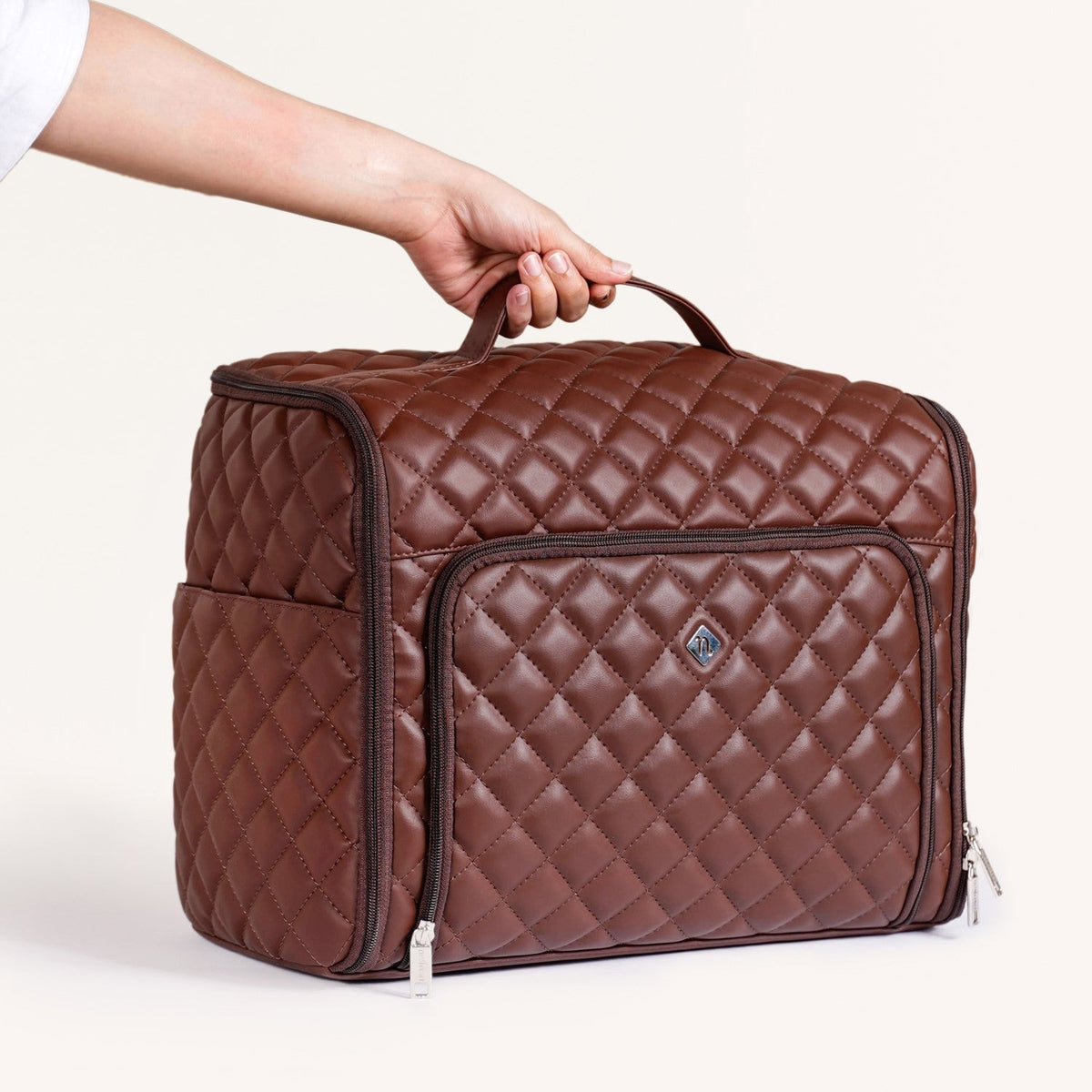 Brown Carry On Travel Bag Nestasia
