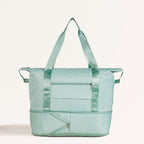 Montara Expandable Foldable Luxe Travel Bag Mint Nestasia