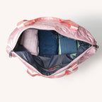 Movo Adjustable Travel Bag With Detachable Wheels Pearl Pink Nestasia