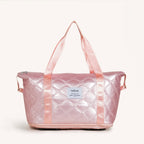 Movo Adjustable Travel Bag With Detachable Wheels Pearl Pink Nestasia