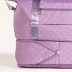 Montara Waterproof Over Night Bag Foldable Expandable Violet Nestasia