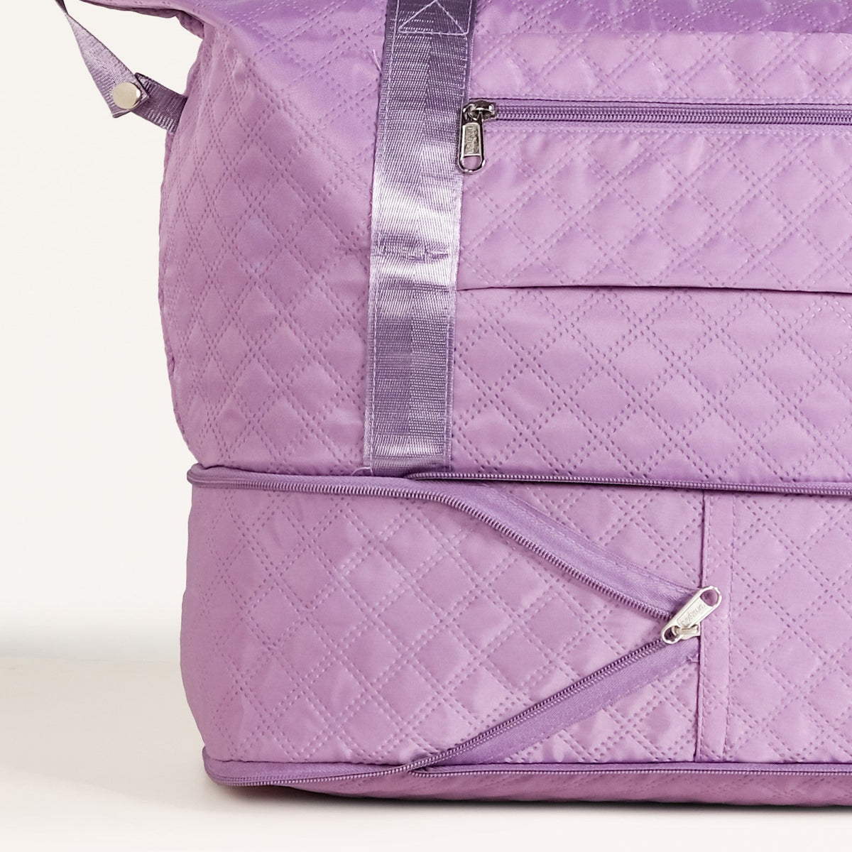 Montara Waterproof Over Night Bag Foldable Expandable Violet Nestasia