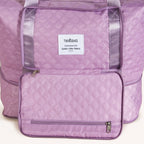 Montara Waterproof Over Night Bag Foldable Expandable Violet Nestasia