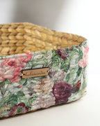 Eco-Friendly Seagrass Storage Tray Set of 3 for Stylish Tabletop and Shelf Organization