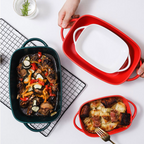 Ceramic Baking Tray With Handles Nestasia