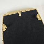 Luxury Mirror Tray Gold Set Of 3 Nestasia