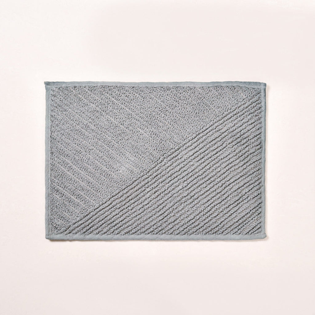 Tufted Cotton Reversible Muted Tones Floor Mat Duo 60x40cm Nestasia