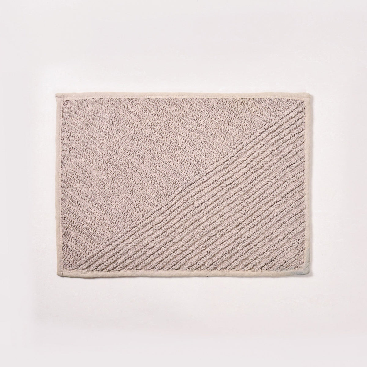 Tufted Cotton Reversible Muted Tones Floor Mat Duo 60x40cm Nestasia