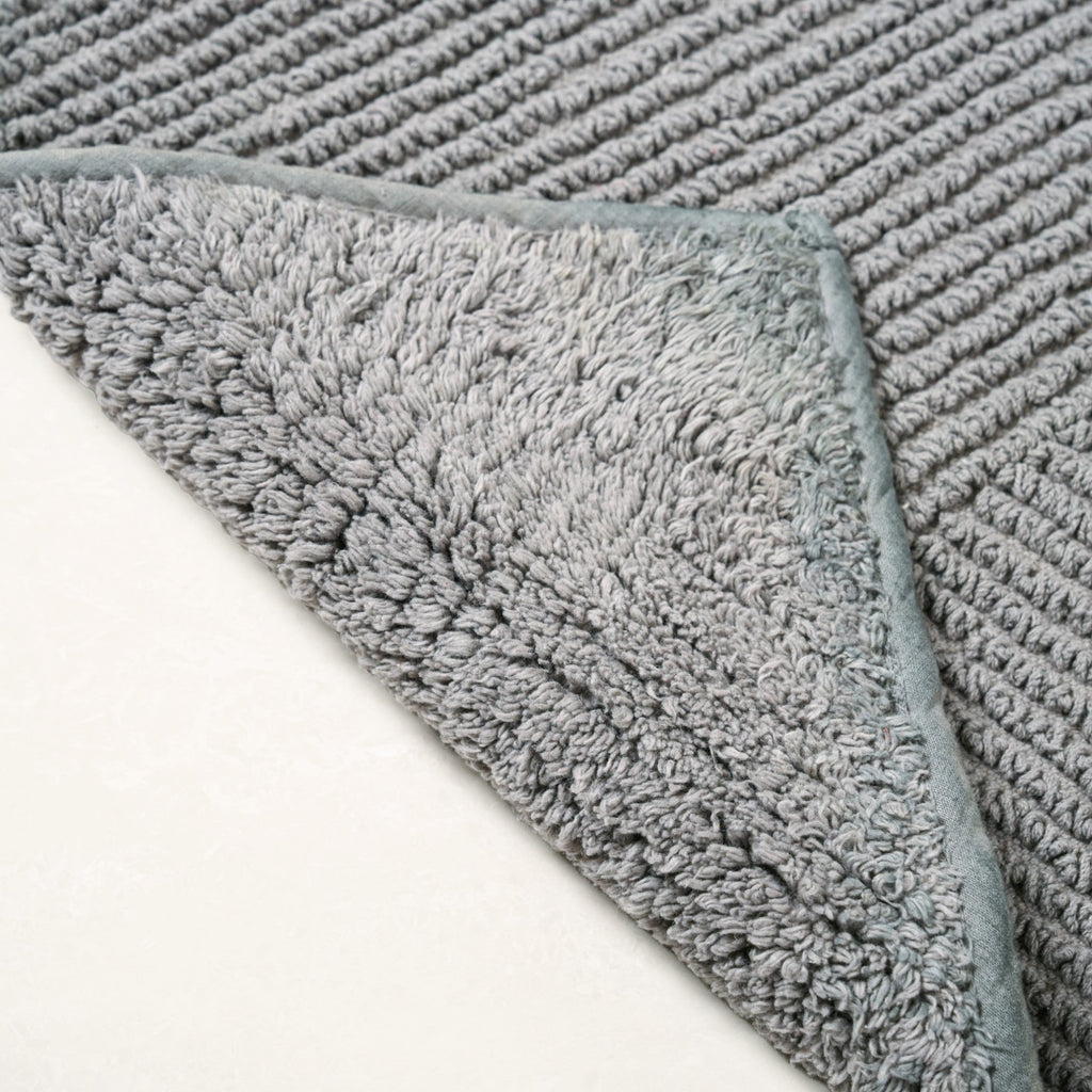 Tufted Cotton Reversible Muted Tones Floor Mat Duo 60x40cm Nestasia