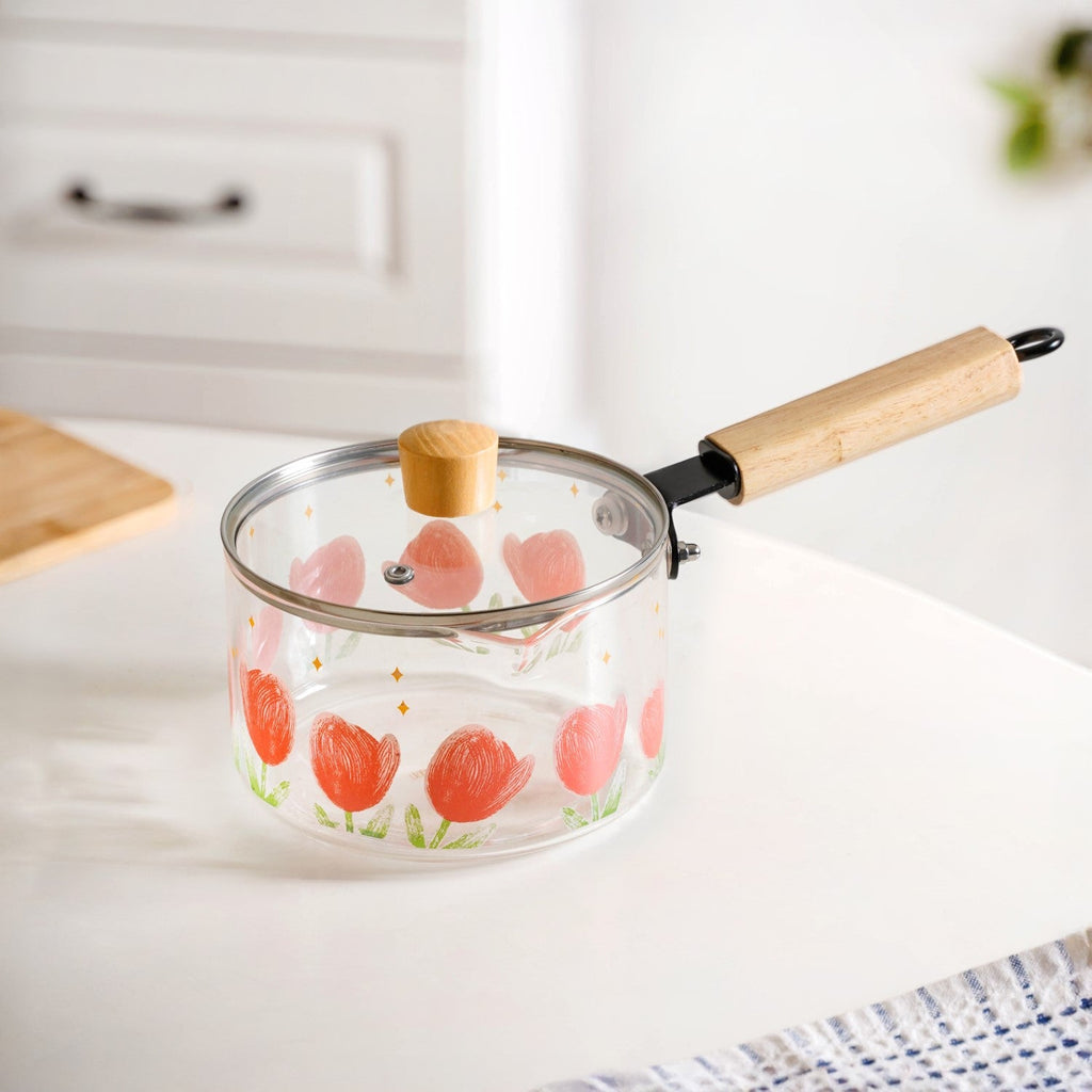 Tulip Saucepan With Lid 1800ml Nestasia