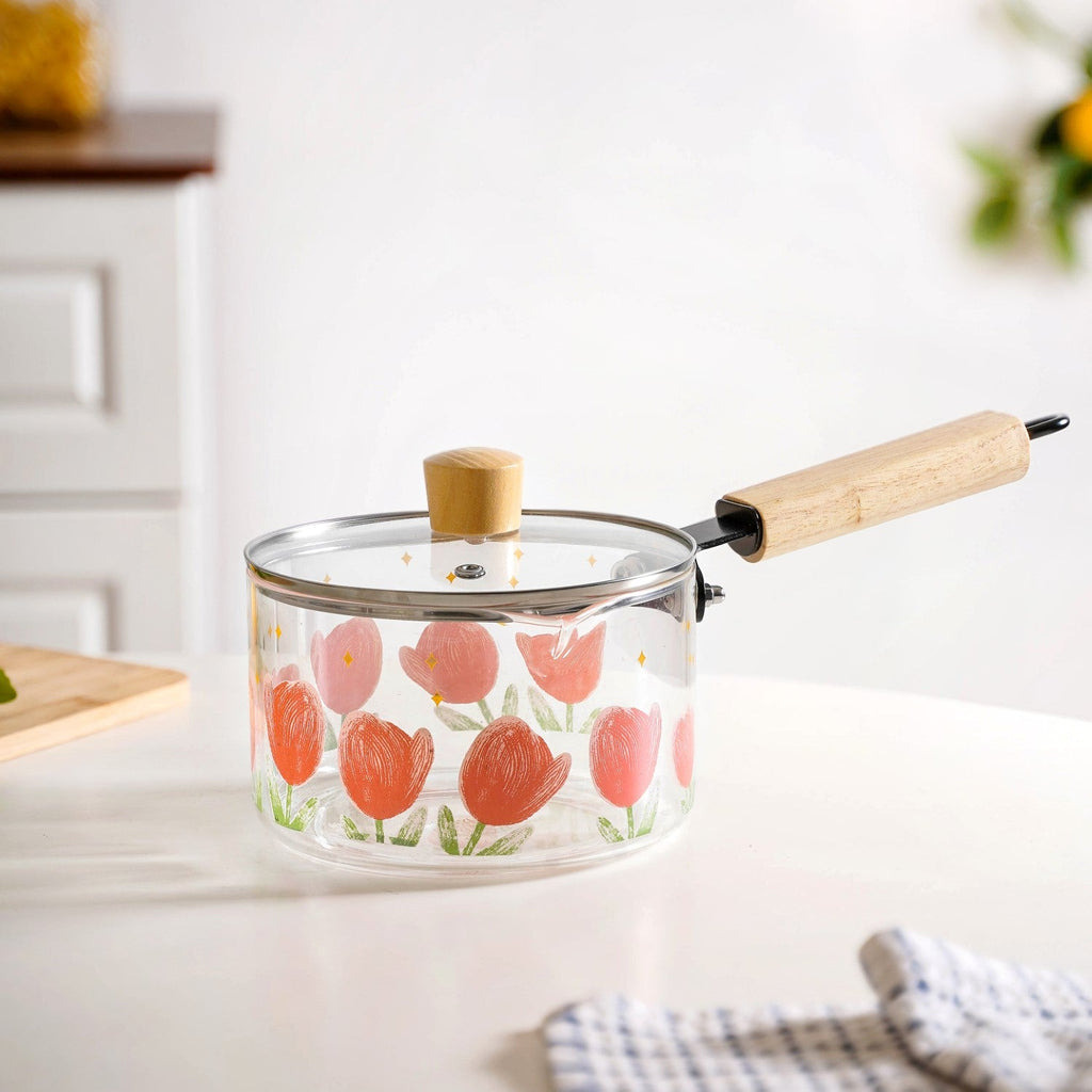 Tulip Saucepan With Lid 1800ml Nestasia
